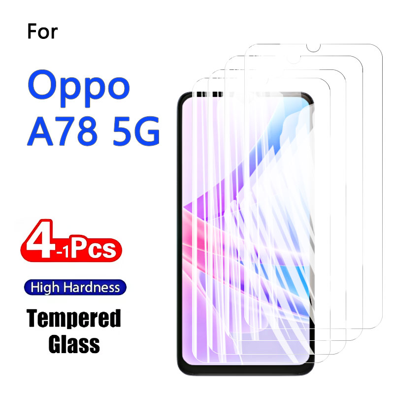 Oppo A78 - 1-4PCS Ekran Koruyucular Oppo A78 5G