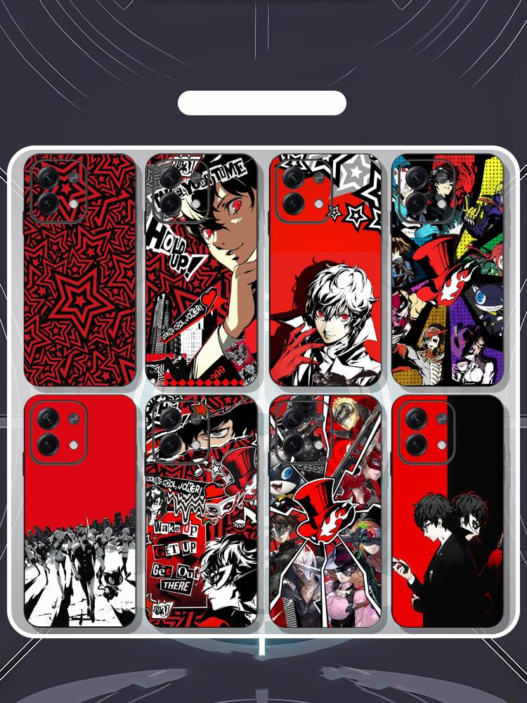 Xiaomi Redmi Note 13 - Persona 5 Joker popüler oyun posteri