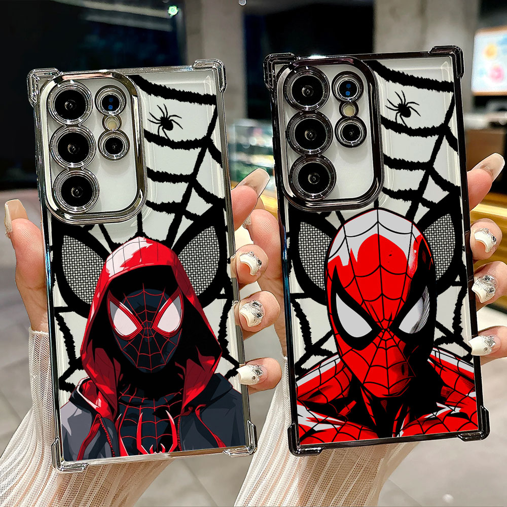 Samsung Galaxy S25 - Örümcek Adam Miles Morales Kahramanlar Kılıfı