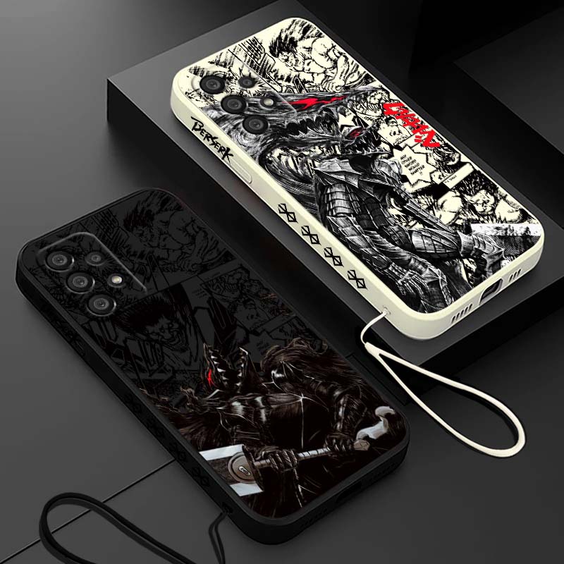 Samsung Galaxy A55 - Sıcak Anime Berserk Zodd Guts Desenli