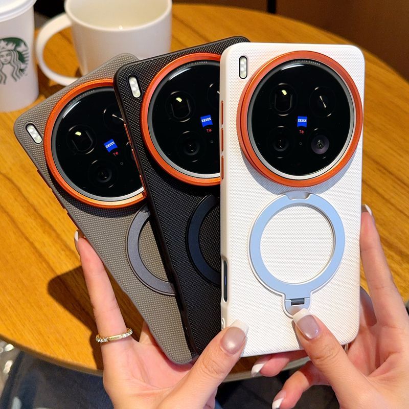 Vivo X200 - Lüks İş Dokulu Kumaş Telefon Kılıfı