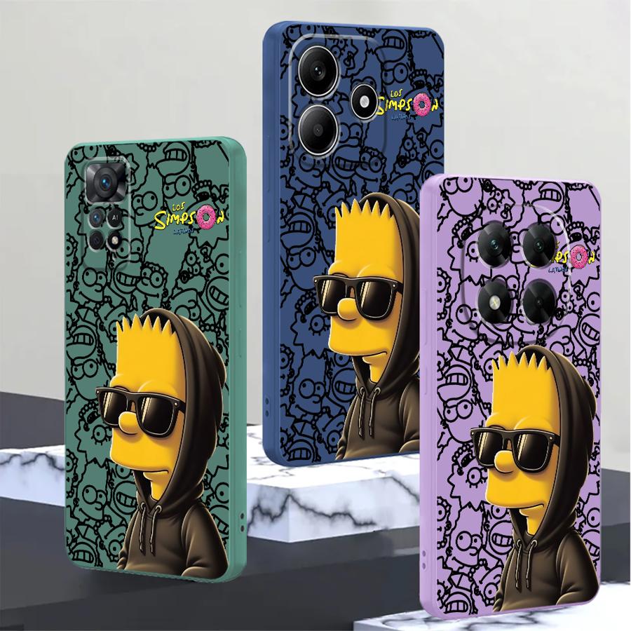 Xiaomi Redmi Note 13 - The Simpsons Cool Bart Kılıfı Xiaomi