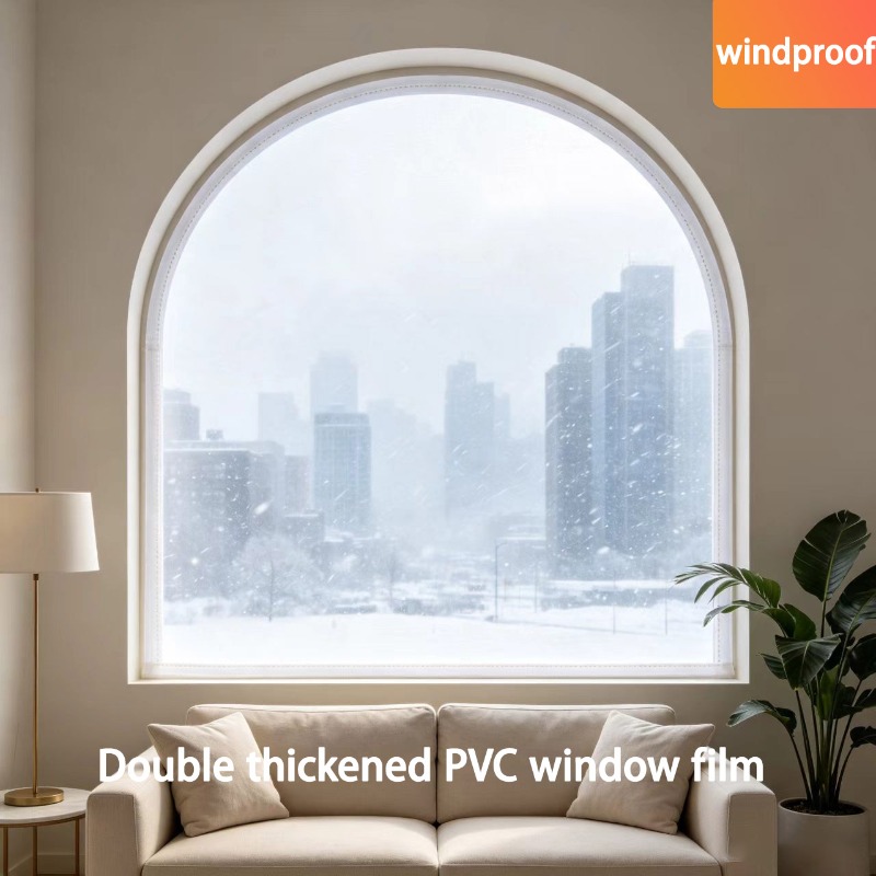 Curved Edge Screen - Yüksek derecede şeffaf, rüzgar geçirmez ve