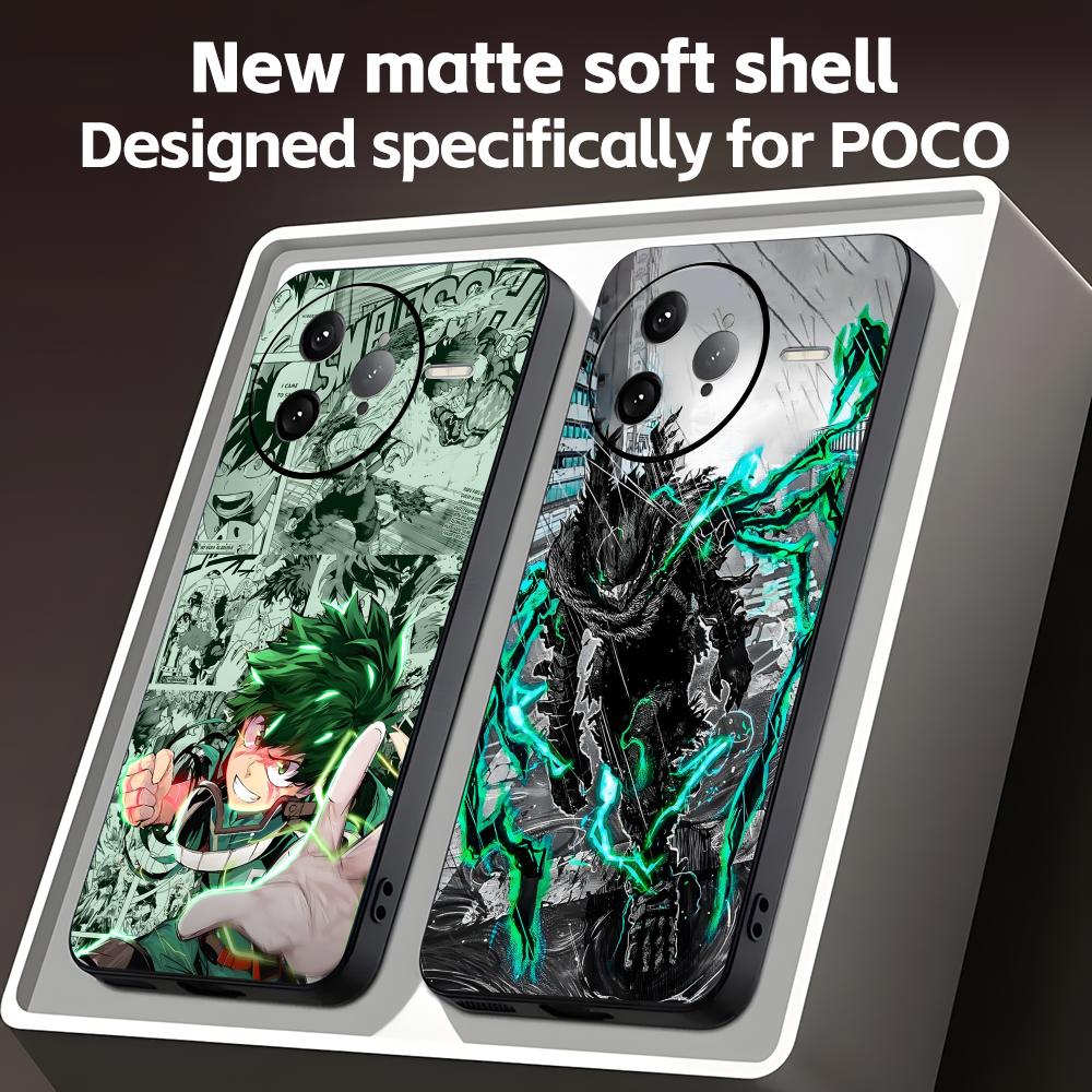 Xiaomi Poco X6 - Deku My Hero Academia Telefon Kılıfı
