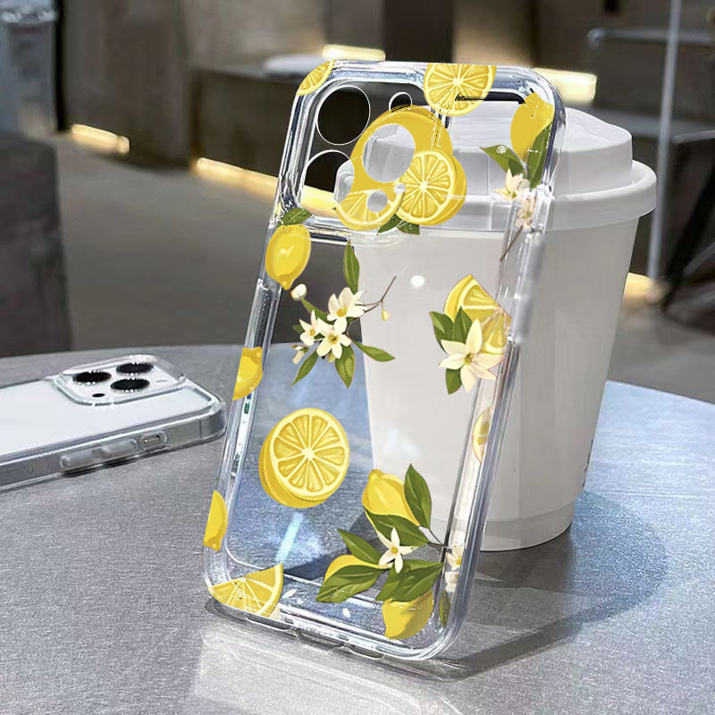 Samsung Galaxy S25 - Yaz Meyve Limon Çiçek Temizle telefon