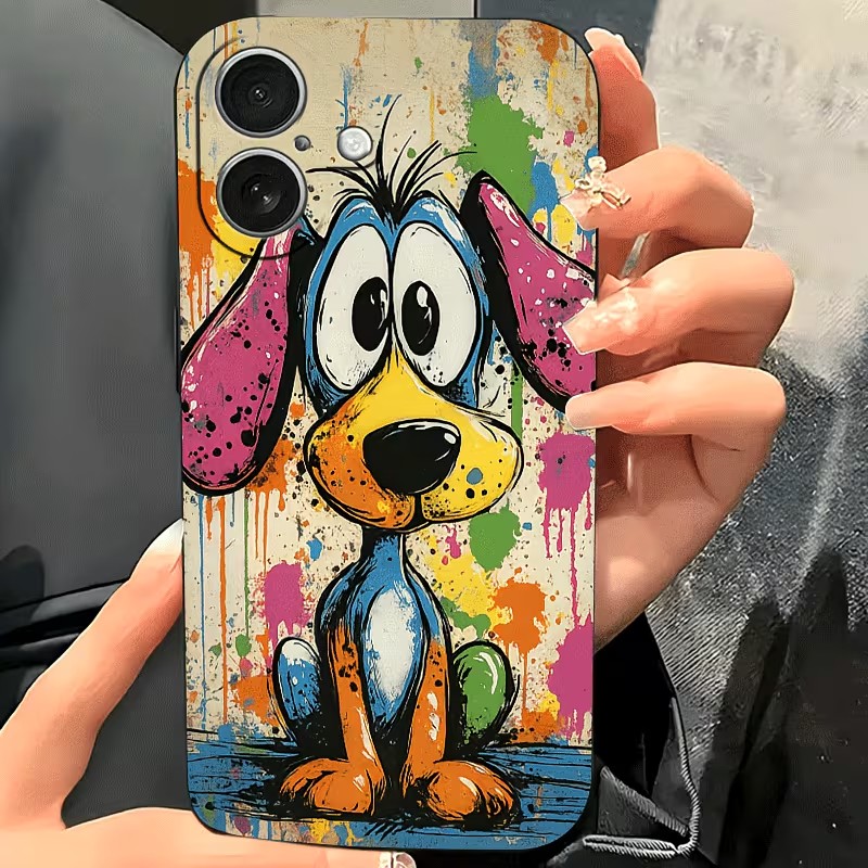 Graffiti Renkli Köpek Yavrusu  - Apple Iphone 15 incelemesi ve fiyatı