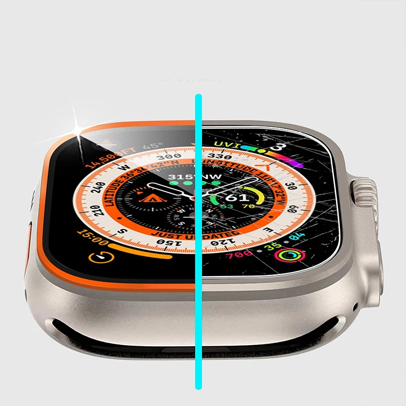 Apple için temperli cam izle U - Smartwatch Screen Film incelemesi ve fiyatı